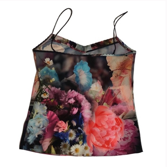 NWT Ted Baker Focus Bouquet printed Cami - Picture 2 of 5